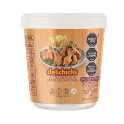 Alitas Pollo Salsa MielMost 500g x 14Un